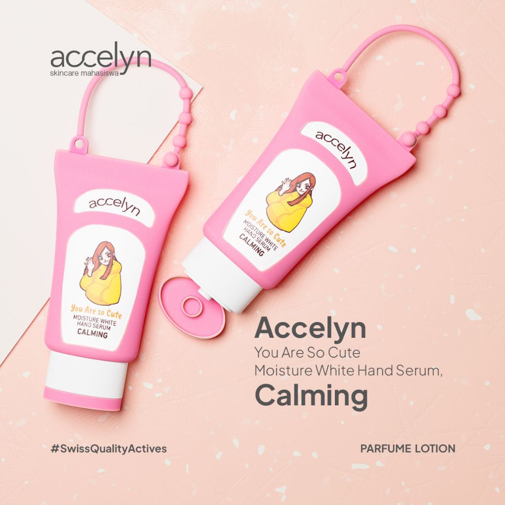 ACCELYN YOU ARE SO CUTE, MOISTURE WHITE HAND SERUM CALMING