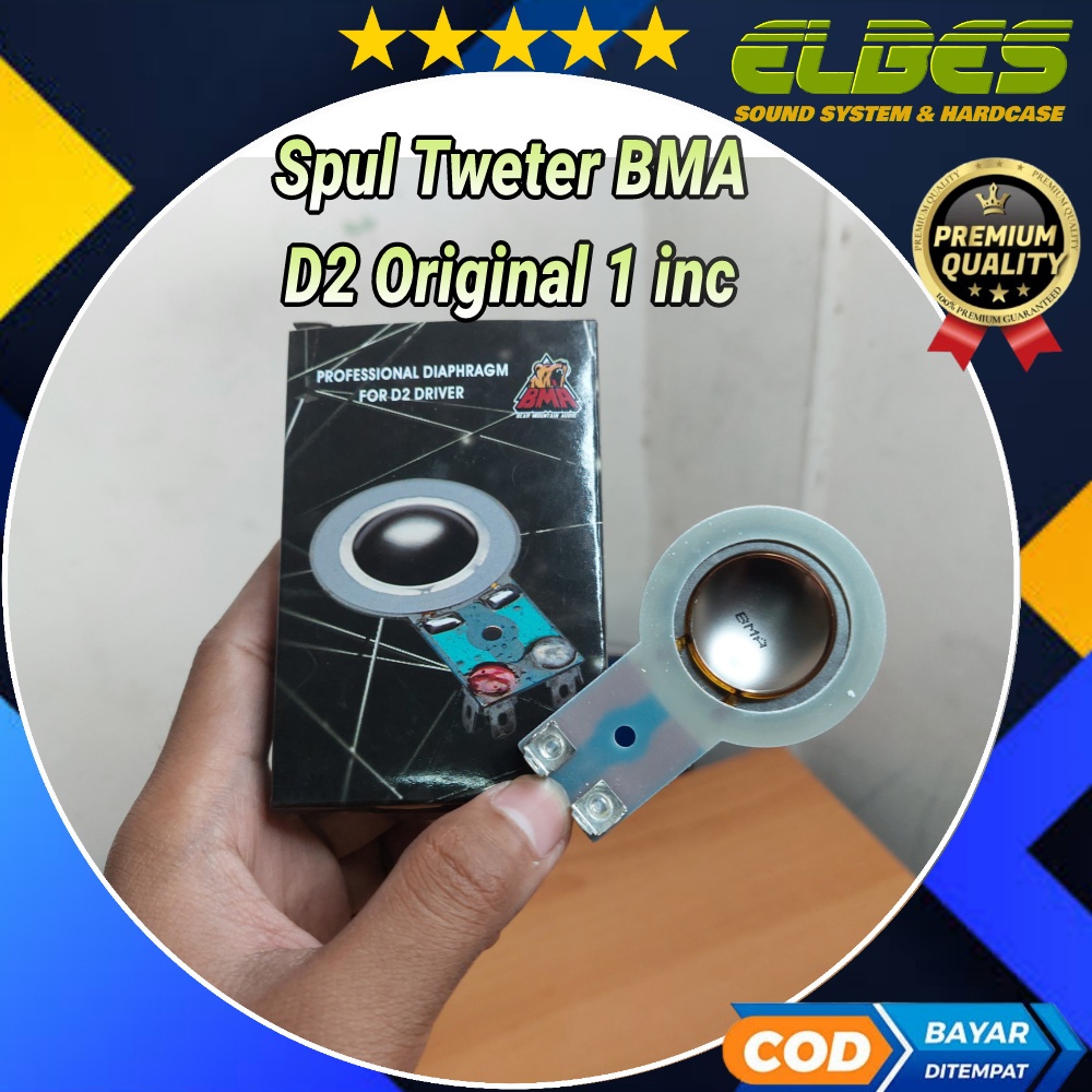 Spul tweeter BMA D2 voice coil tweter 1 inch ORIGINAL ASLI BMA