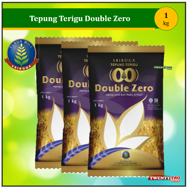 

[6 X]Sriboga Terigu Double Zero 1 kg