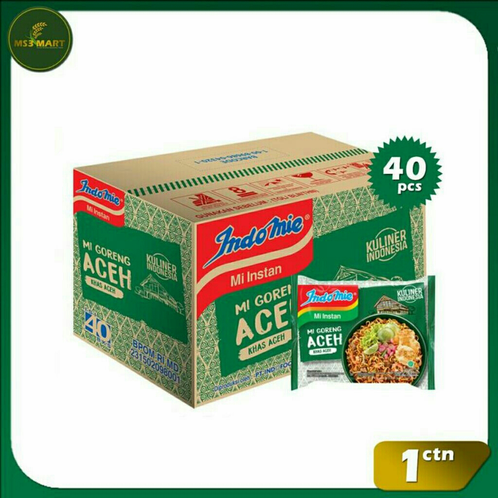 

INDOMIE ACEH | KARTON/KARDUS | 40PCS