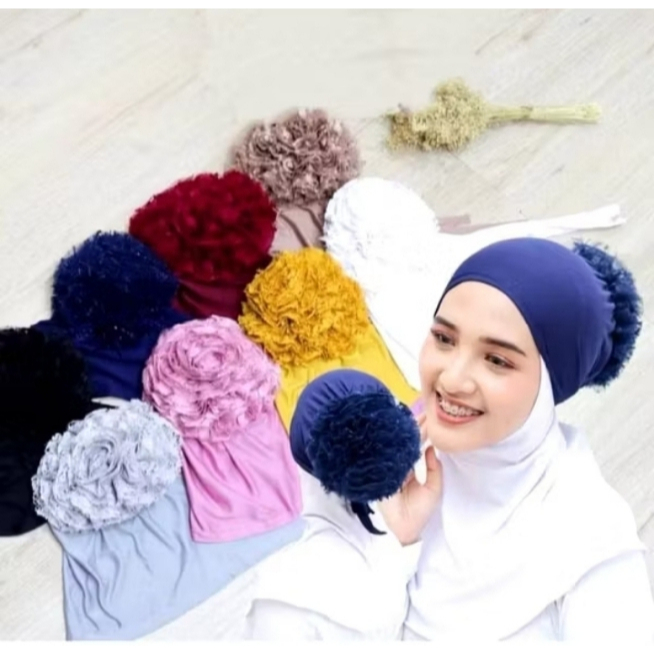 Ciput Turki Cepol Brukat / Ciput Cepol Turki / Ciput Cepol Brukat