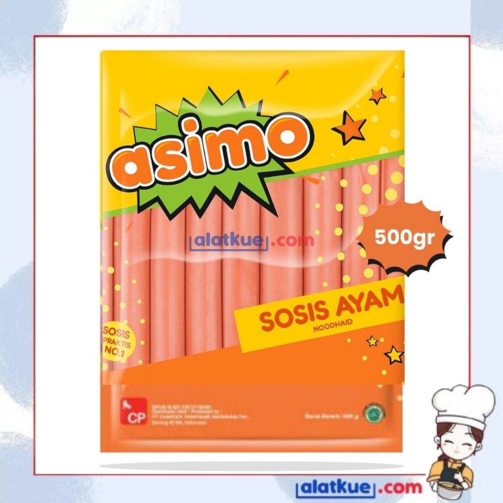 

ASIMO SOSIS AYAM 500GR | Frozen Food