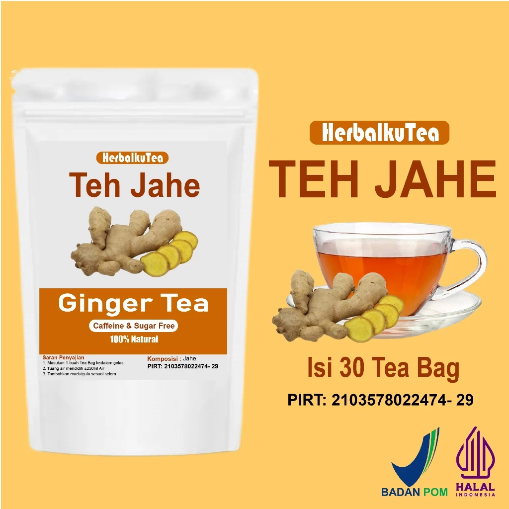 

TEH JAHE / GINGER TEA - HerbalkuTea