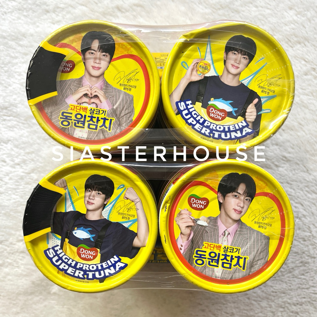 

[Ready] Dongwon Super Tuna x Jin BTS Pack isi 8 Kaleng