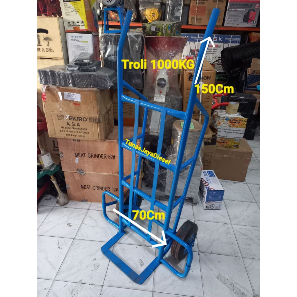 Troli 1Ton  Troli Barang Berat Kapasitas 1000KG