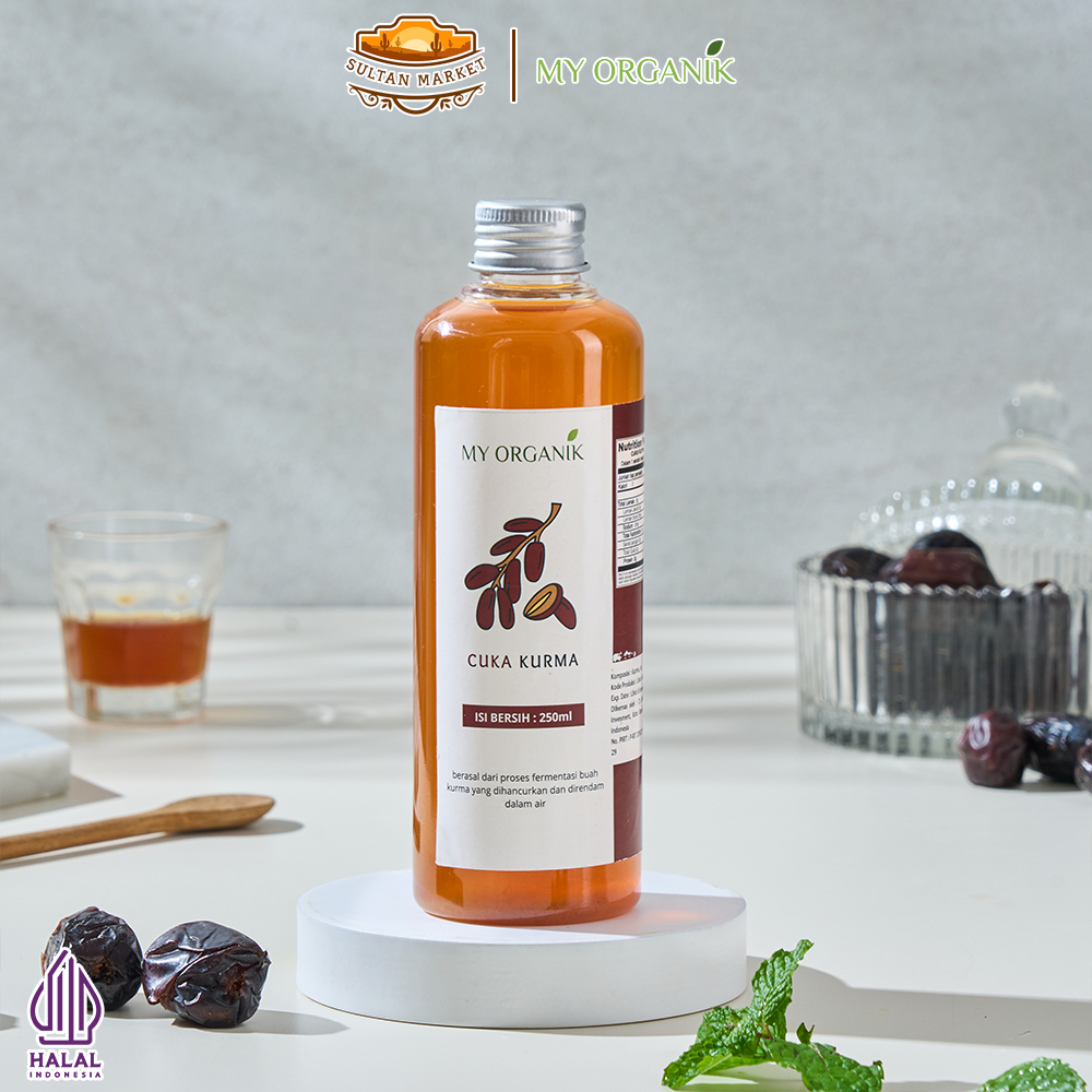 

My Organik Cuka Kurma Menurunkan Kadar Gula Darah pada Tubuh - 1 Botol 250ml