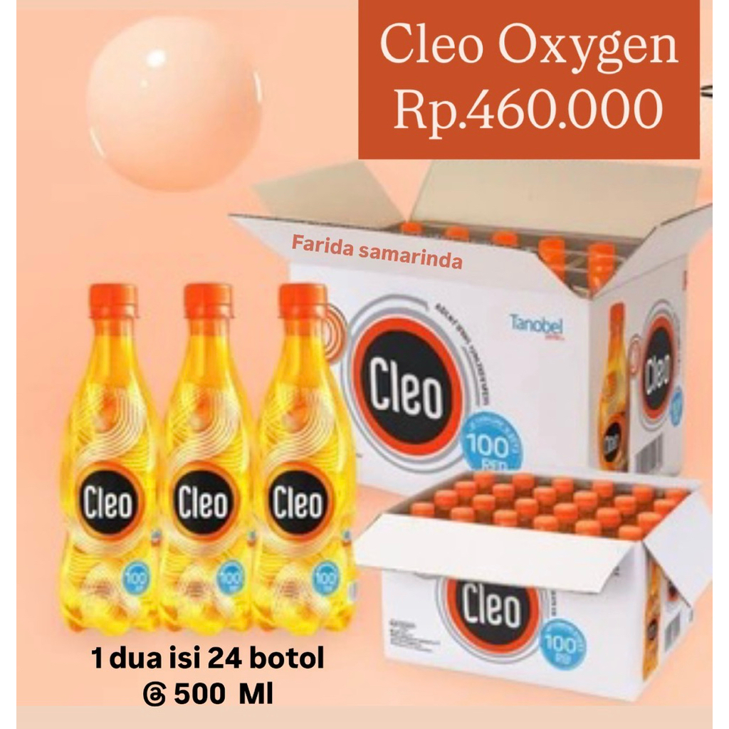 

Cleo Oxygen 100ppm Original (Harga PROMO)