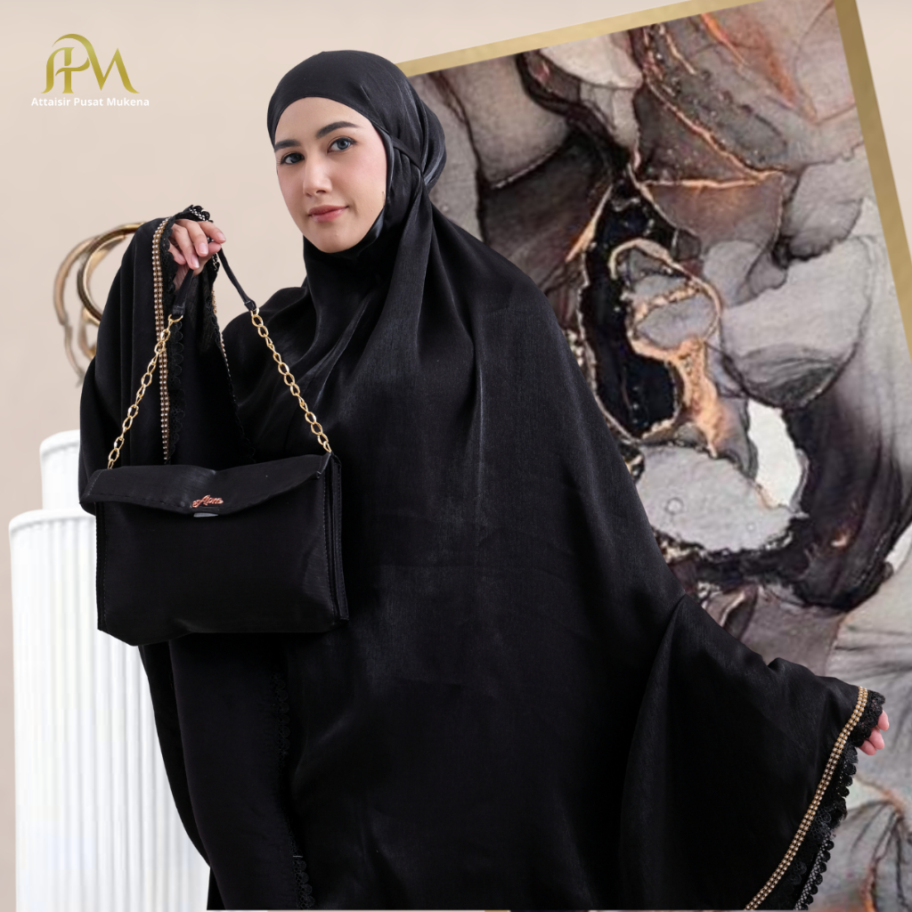 Apm Mukena Dewasa Mewah Jumbo Shimmer Silk Premium Afifah Series Apm