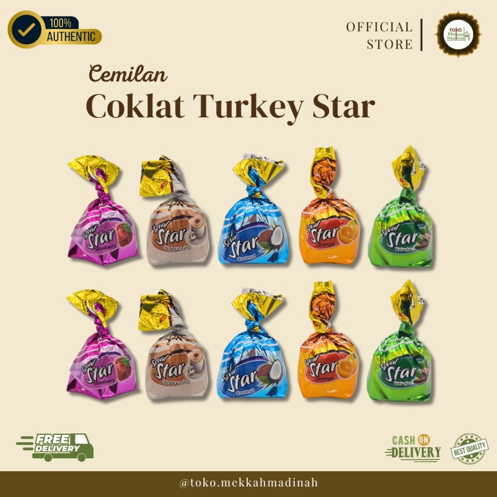 

Coklat Turkey Star – Premium Turkish Chocolate