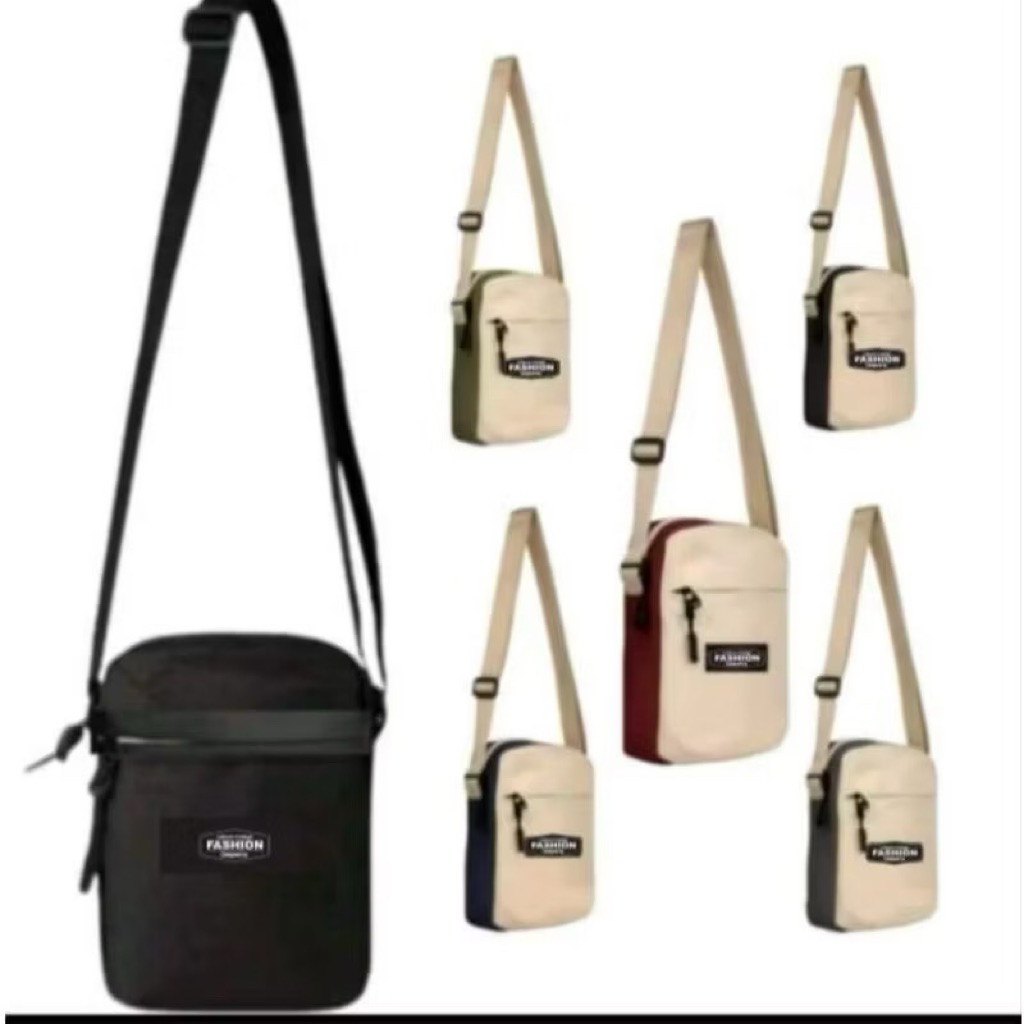 (BISA COD) ORIGINAL TAS SELEMPANG BAHU PRIA WANITA TAS HP MURAH