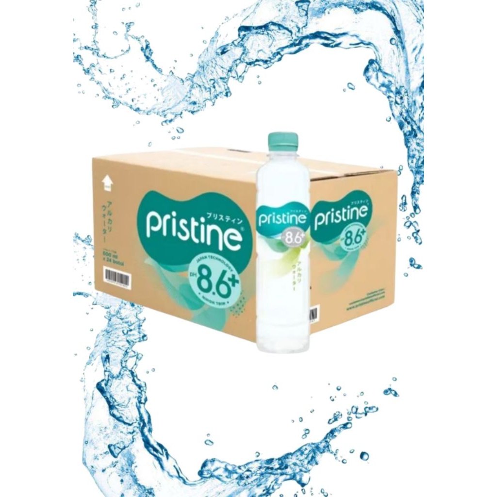

Pristine Air Botol 600 ml ( 1 dos isi 24 botol )