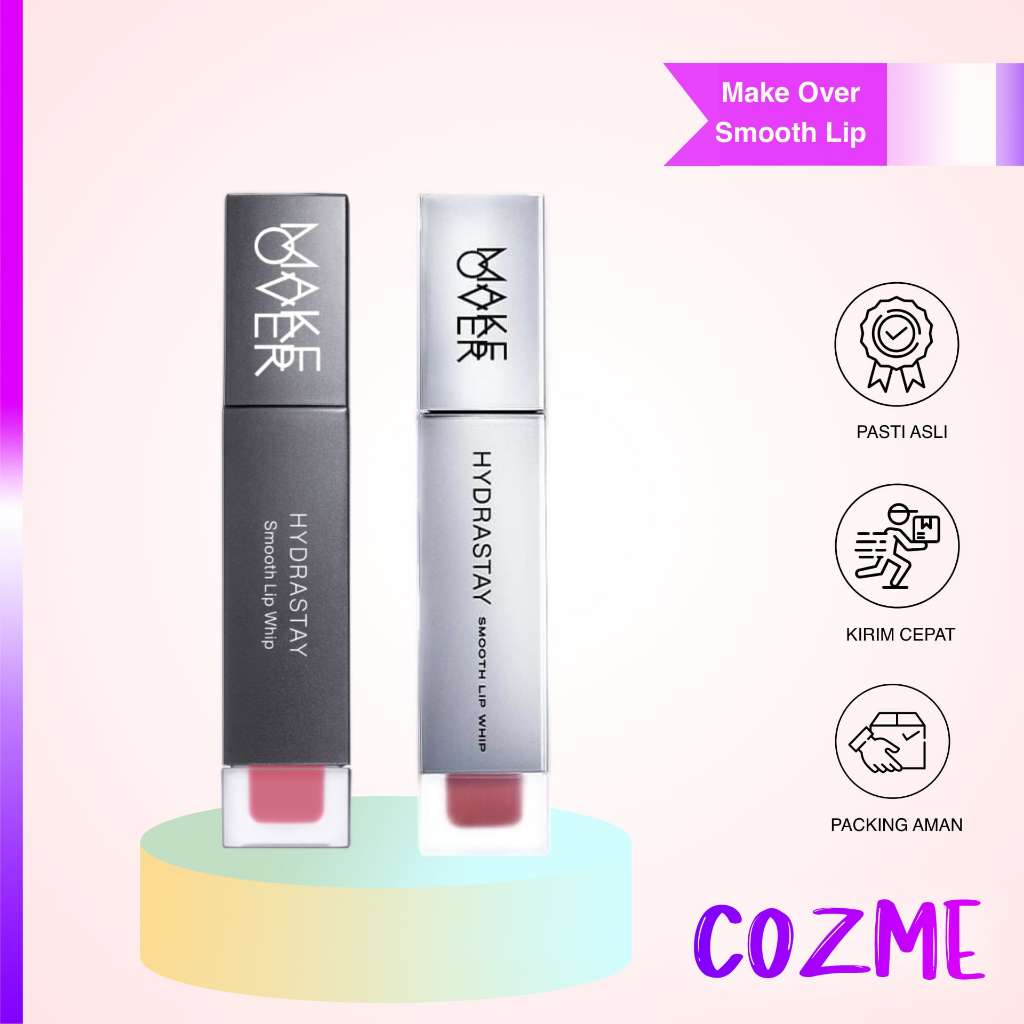 MAKE OVER Hydrastay Smooth Lip Whip Lip Cream Matte Finish