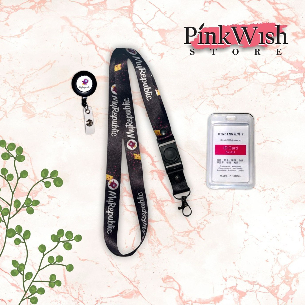 

Lanyard MY REPUBLIC / Tali idcard MY REPUBLIK [Ready stock] Termurah