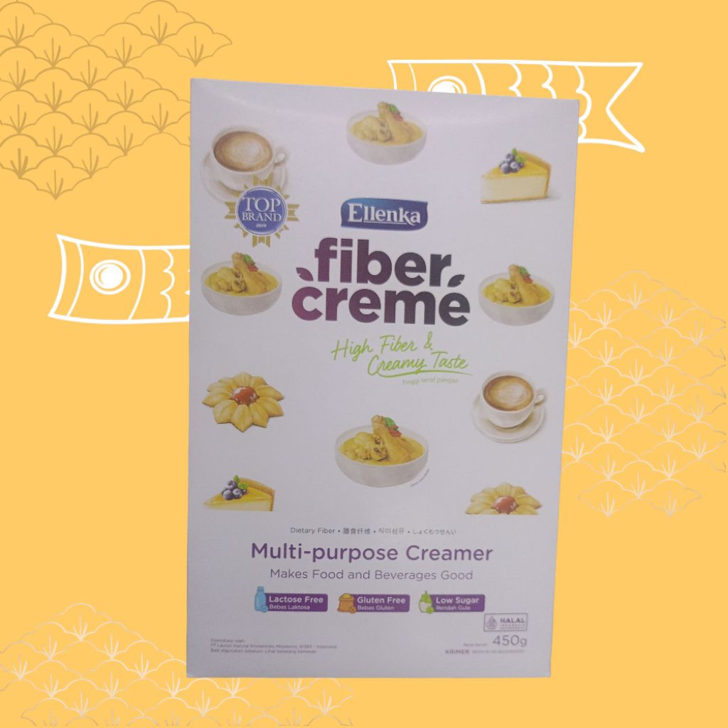 

Ellenka Fiber Creme 450g Krimer Box