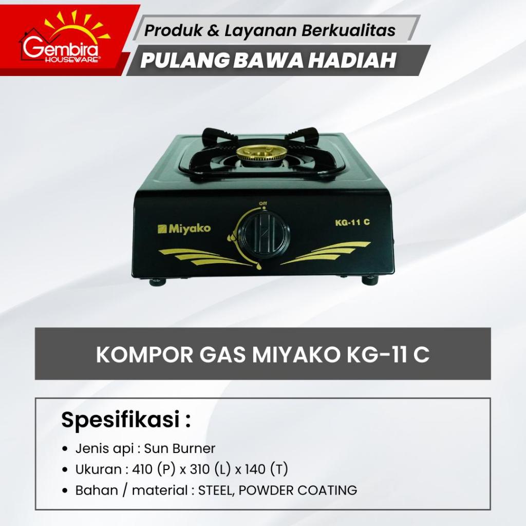 KOMPOR GAS MIYAKO KG-11 C