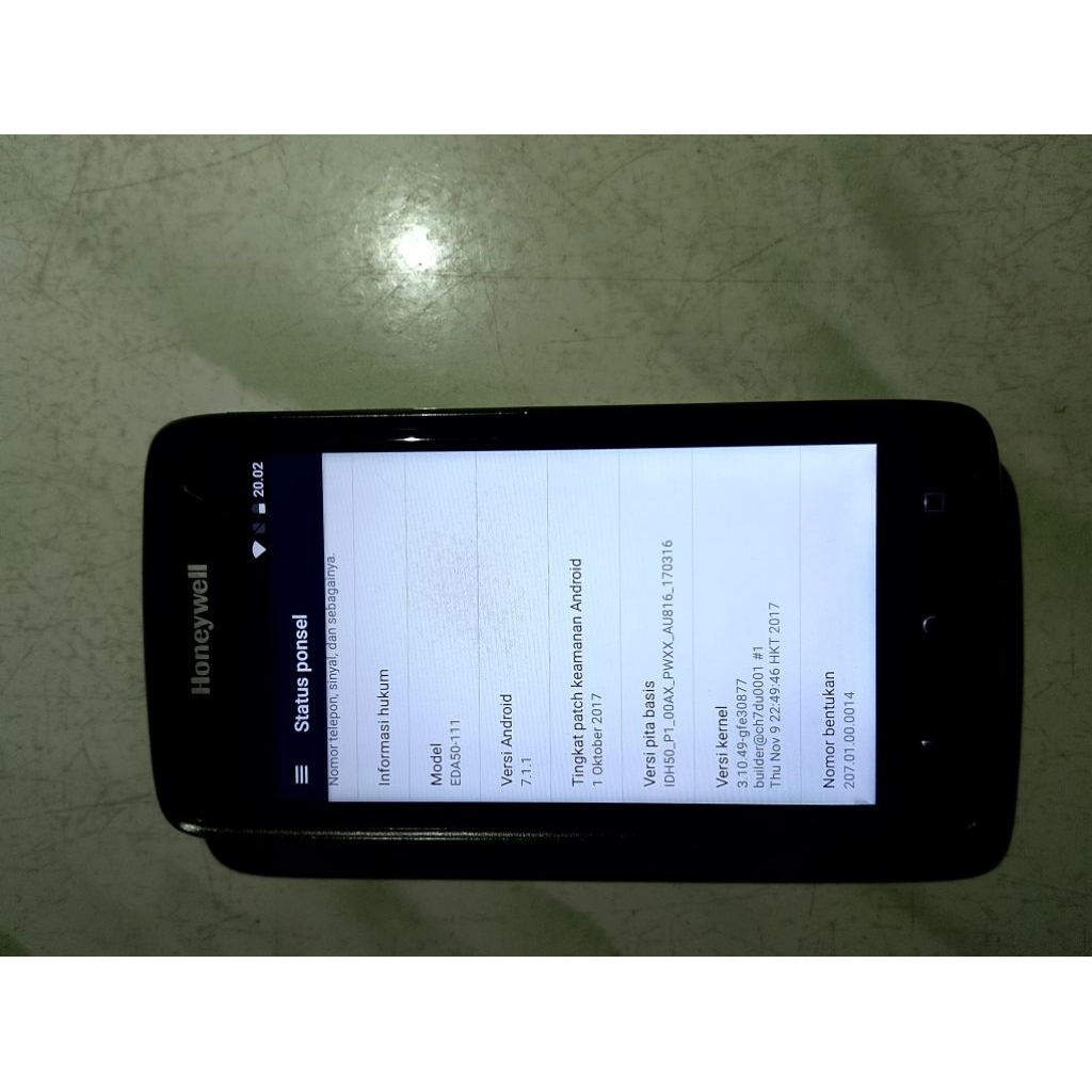 Scanner Barcode RF Honeywell Eda 50