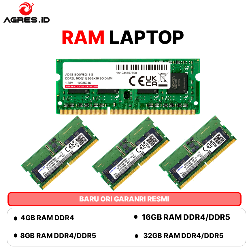 UPGRADE RAM & SSD UNTUK PEMBELIAN LAPTOP DI TOKO INI DDR4 DDR5 NVME GEN 3 NVME GEN4 HIGH SPEED