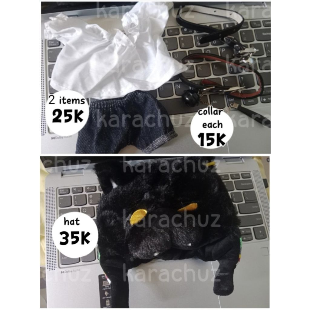 doll clothes 20 cm anime murah cotton doll baju aksesoris boneka anime