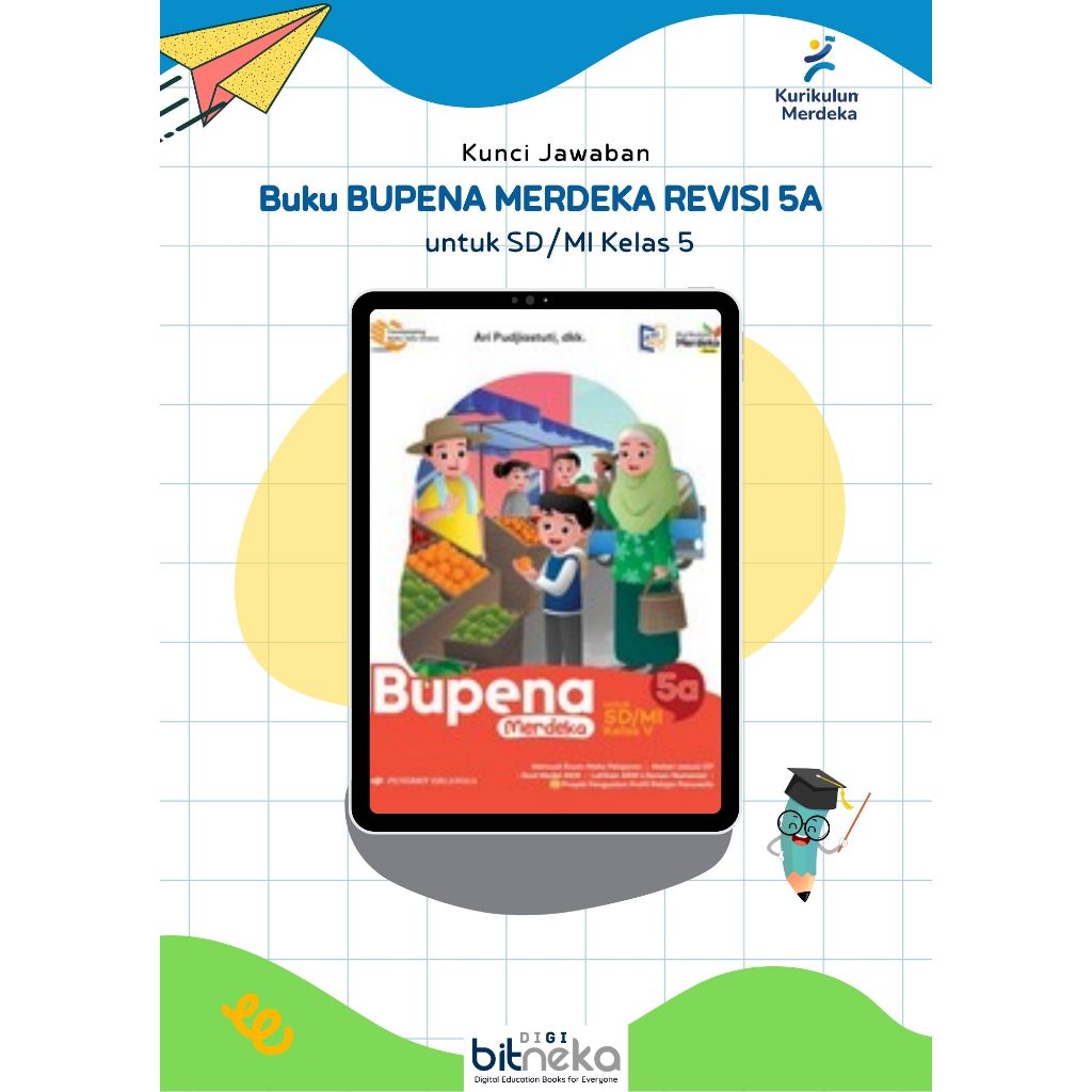 [REVISI]Kunci Jawaban BUPENA MERDEKA SD/MI 5A Kelas 5 Kurikulum Merdeka ERLANGGA