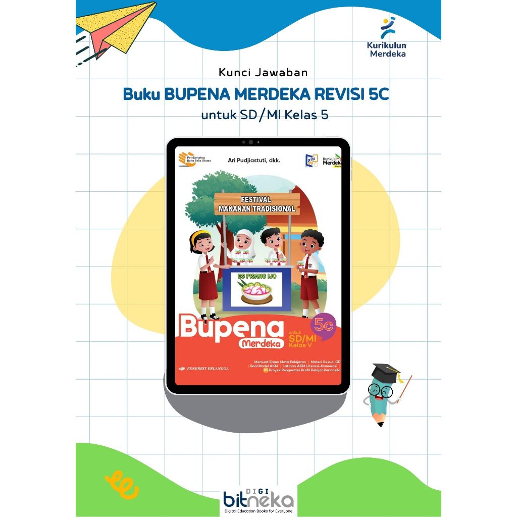 [REVISI]Kunci Jawaban BUPENA MERDEKA SD/MI 5C Kelas 5 Kurikulum Merdeka ERLANGGA