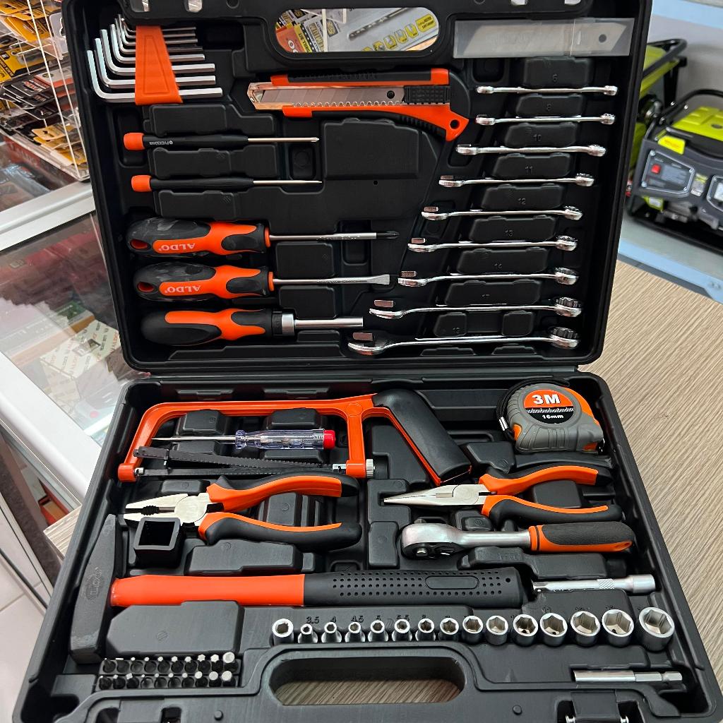 Tool Kit Set / Hand Tool Set 72PCS ALDO / Kunci mechanic set