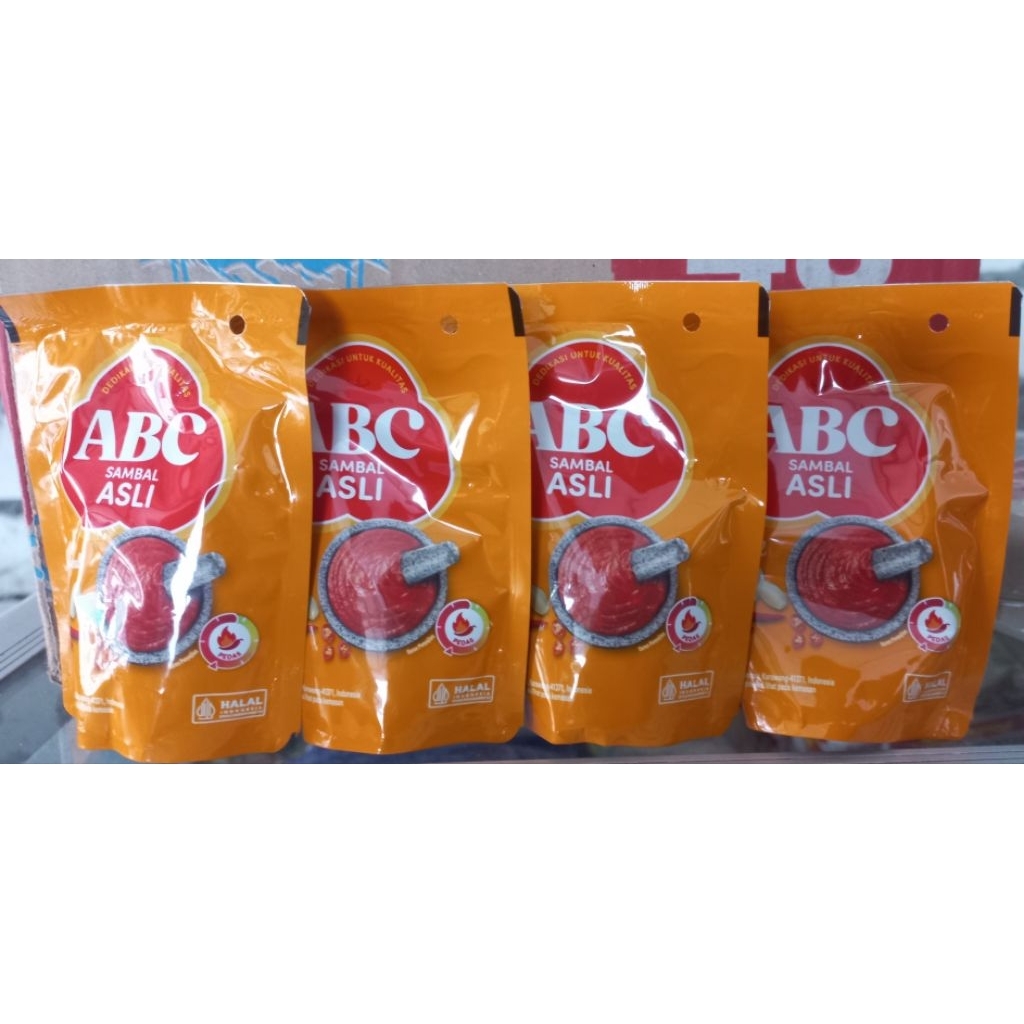 

ABC sambal asli pouch 65gr
