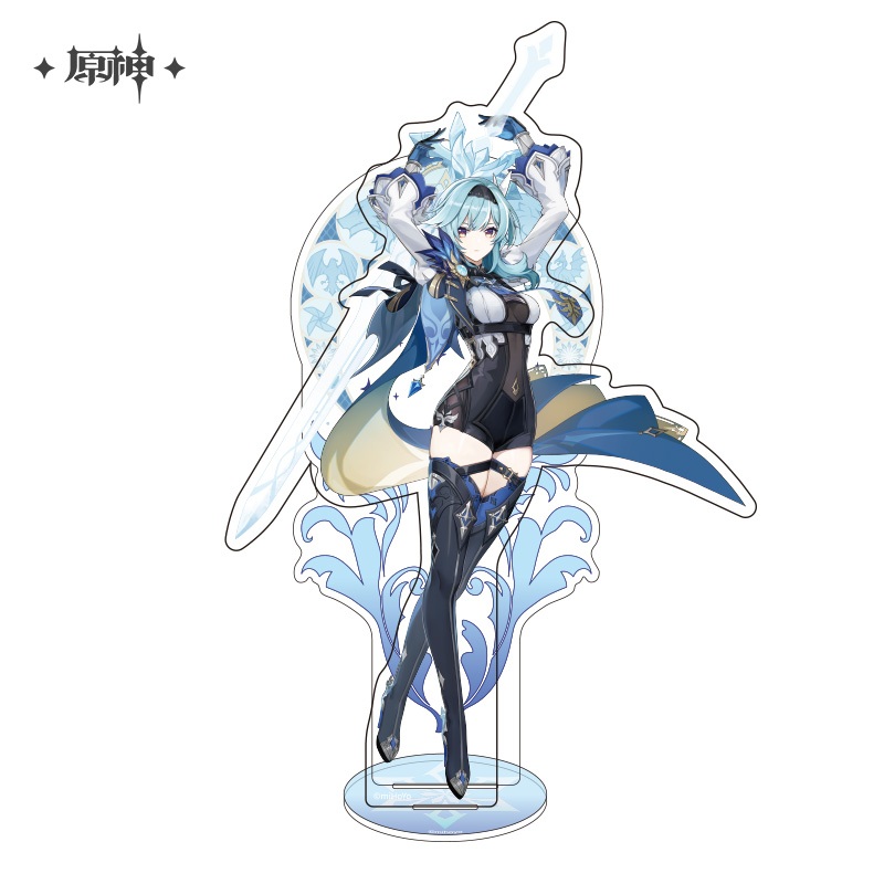 Genshin OFC - Eula Standee - Acyrlic Standee Genshin Impact - Genshin Impact Merchandise