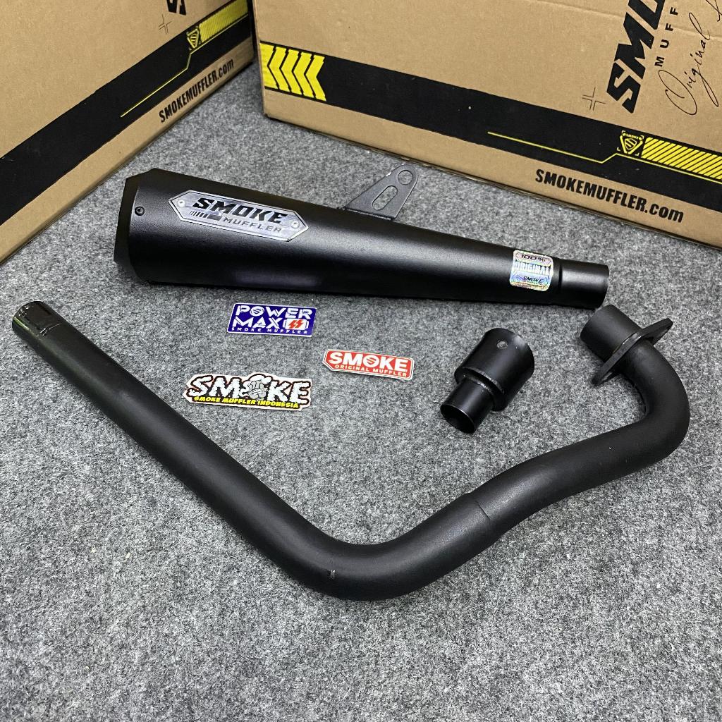 Knalpot Kawasaki W175 SE TR Custom Model Jap Miring Fullsistem