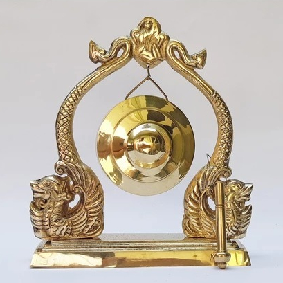 Miniatur Gong Naga Pajangan Unik Alat Musik Tradisional Gong Naga