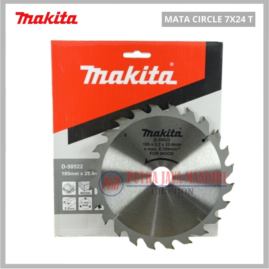 Makita Mata Circular Saw Mata Gergaji Kayu Circle Saw Pisau Sirkel Kayu 7 inch