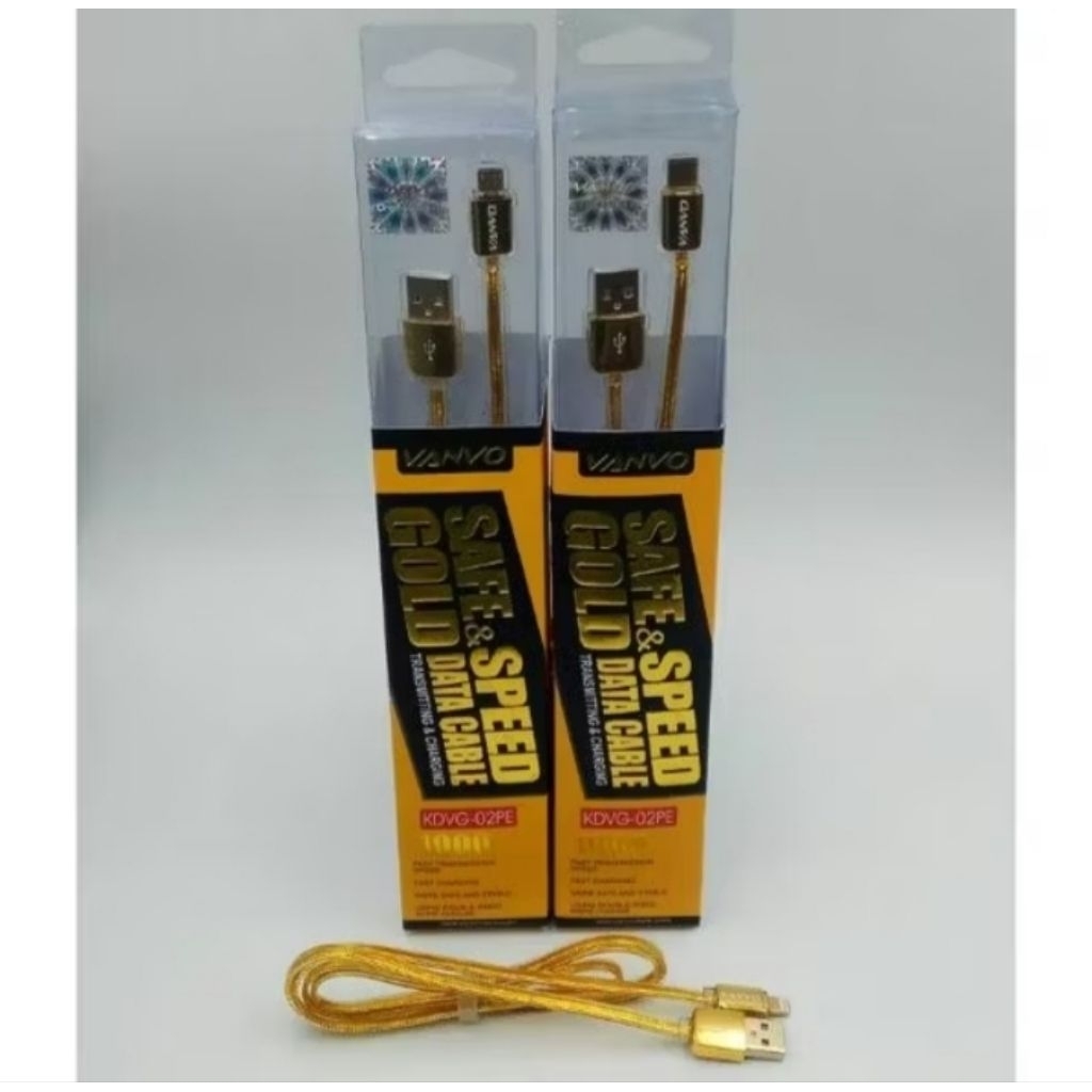 Kabel Data Gaming Micro letter L Vanvo Type Micro KDVB -91 kabel charger bengkok Gaming