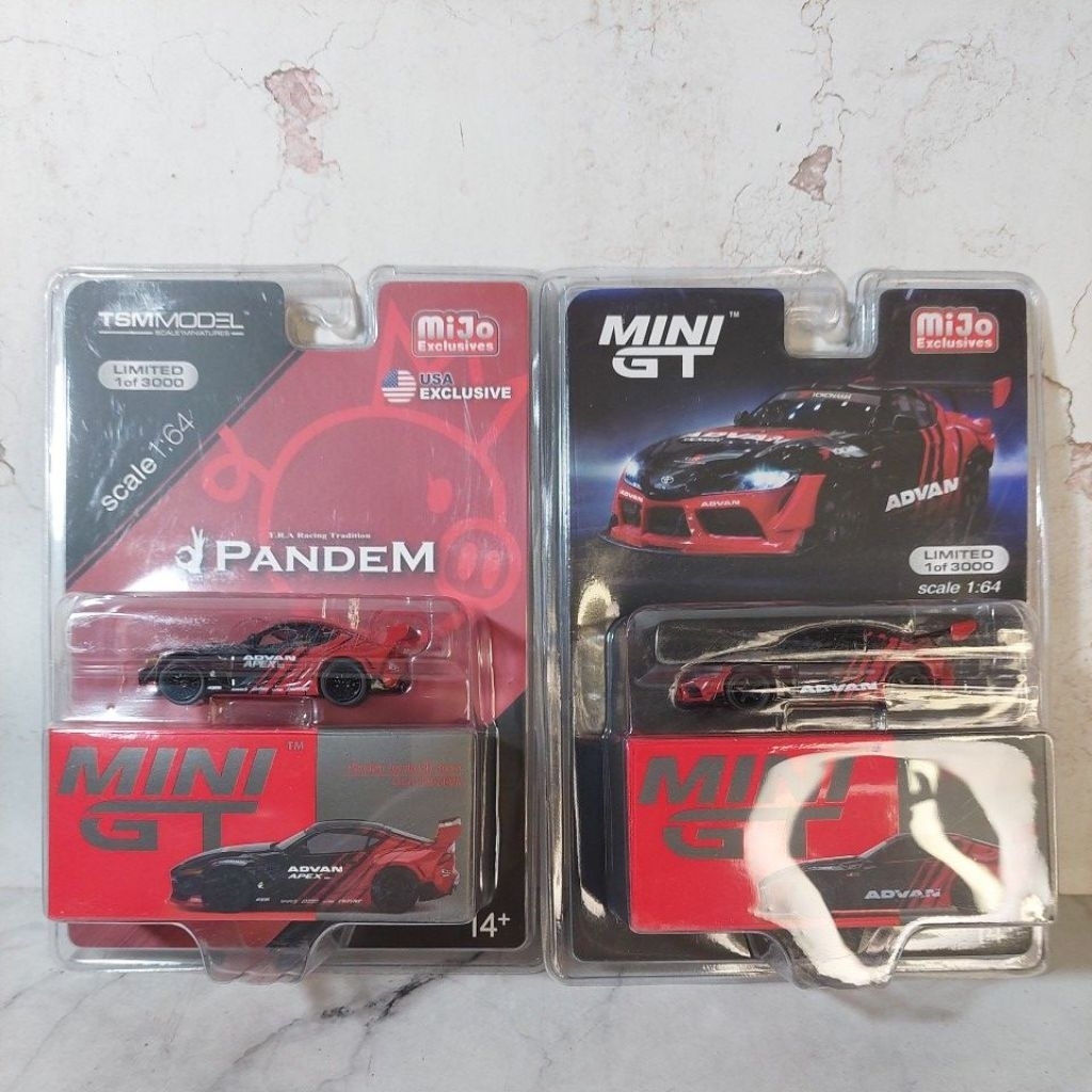 Mini GT HKS ADVAN GR Supra