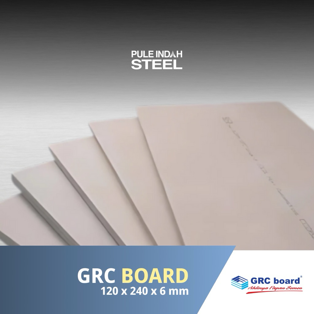 GRC Board Bagus 120x240x6mm | Papan GRC