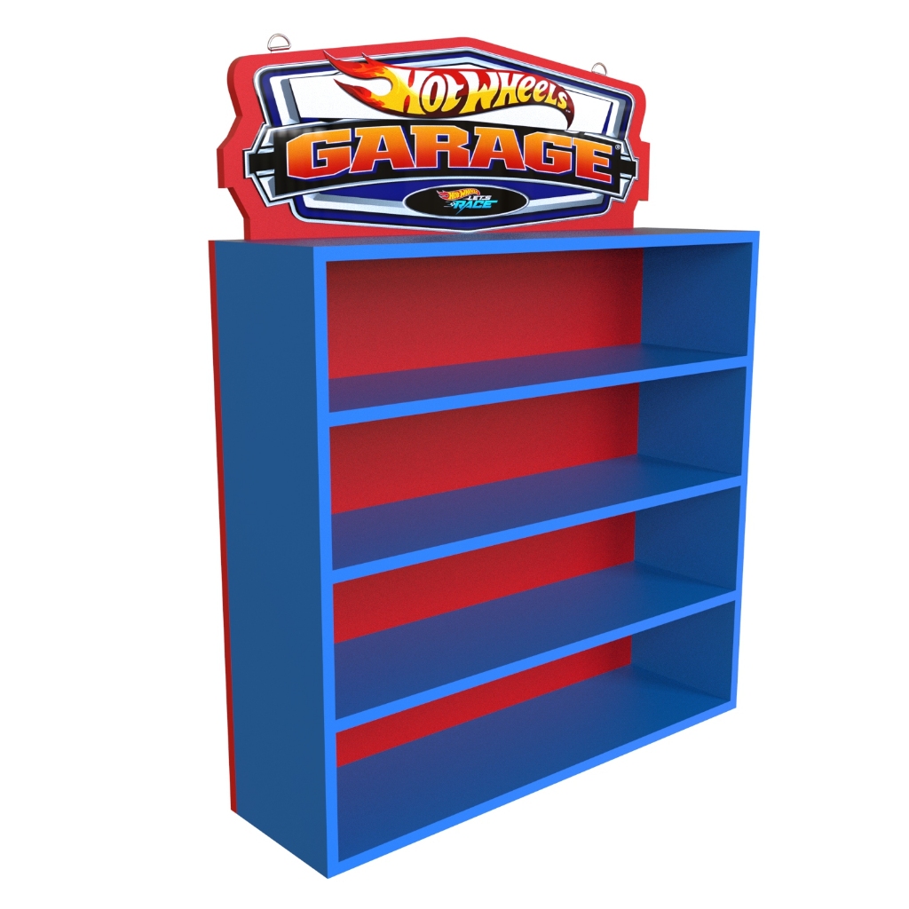 Rak hotwheel Rak mainan
