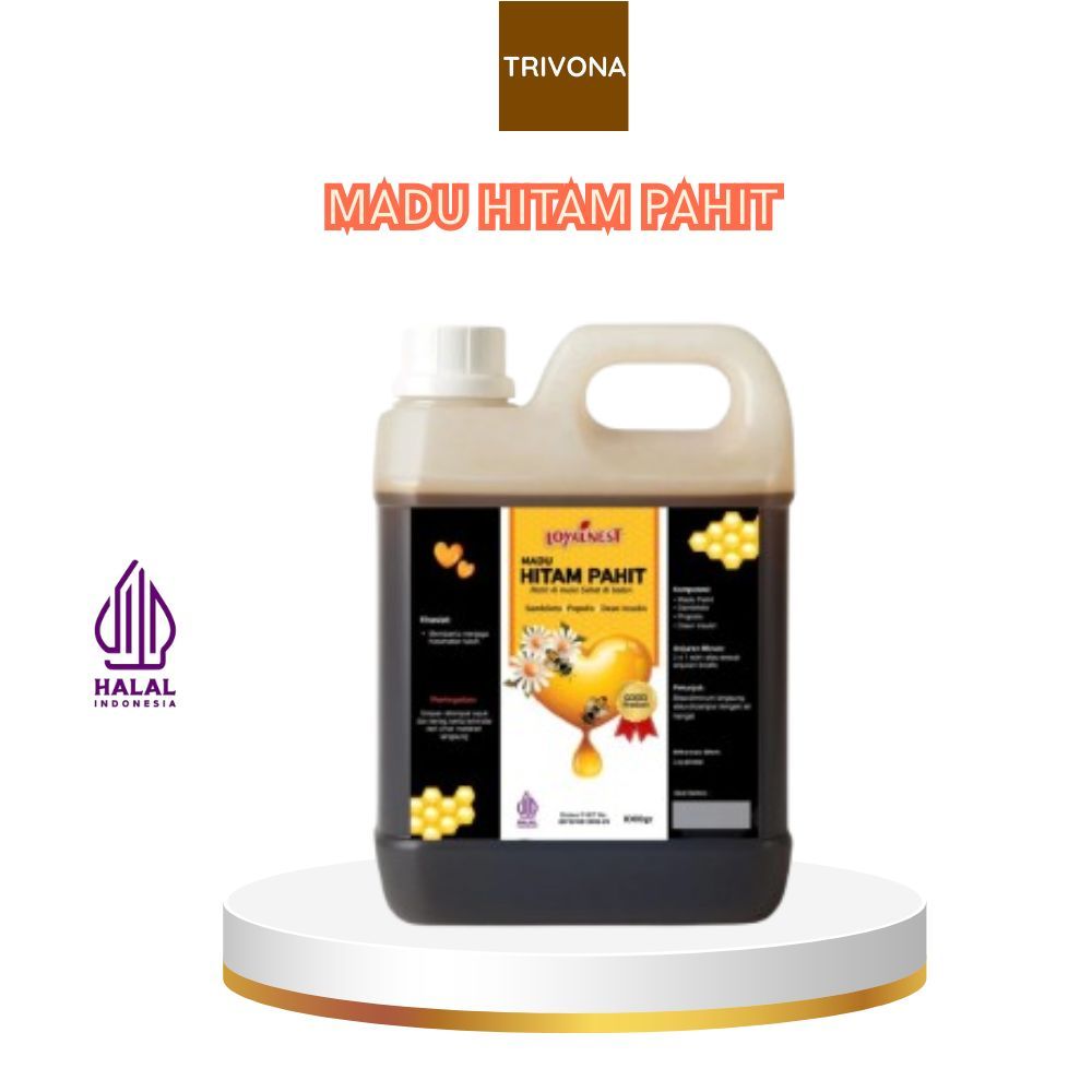 

Madu Hitam Pahit Propolis Insulin 1 Liter Kg Loyalnest