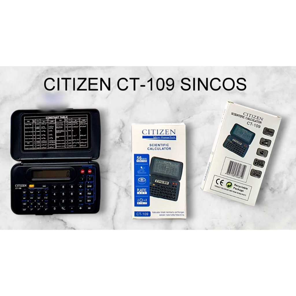 

Calculator CITIZEN CT-109 Scientific Kantong Saku Murah