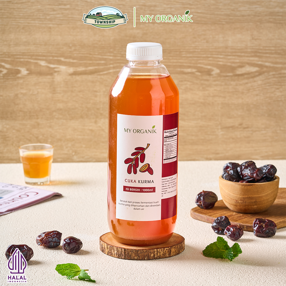 

My Organik Cuka Kurma Dates Cider Vinegar with Mother Organik Murni Original