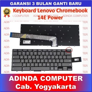 Keyboard Lenovo Chromebook 14e Gen 1 Gen 2 81mh S340 S340-14 S330 S345-14AST Power