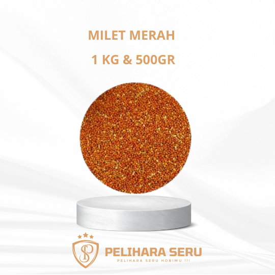 MILET MERAH 1 KG / MILET MERAH 500 GRAM TERMURAH