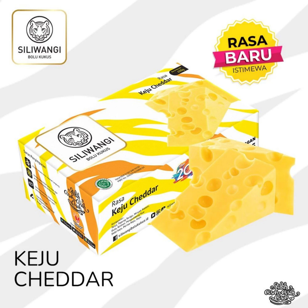 

Siliwangi Bolu Kukus - Keju Cheddar MAXI