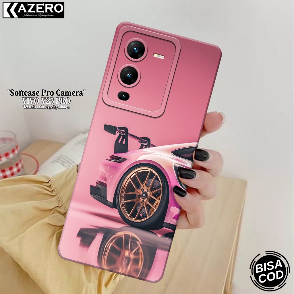 KAZERO - Case Hp VIVO V25 PRO - Fashion Case Mobil - Pro Camera - Softcase VIVO V25 PRO - Kesing VIV