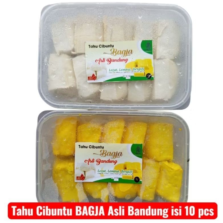 

tahu cibuntu Bagja Asli Bandung isi 10 pcs