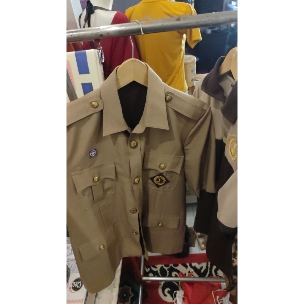 Baju Pramuka Pembina PDH Custom