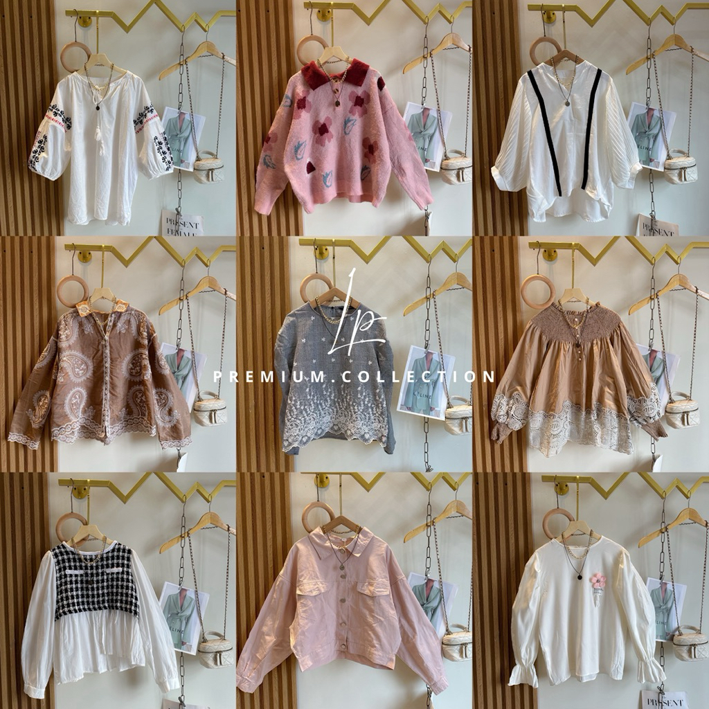 Kemeja blouse Wanita Casual