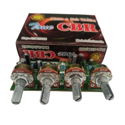 SINBA TONE CONTROL CBR MONO+SUBWOOFER 4 POTENSIO