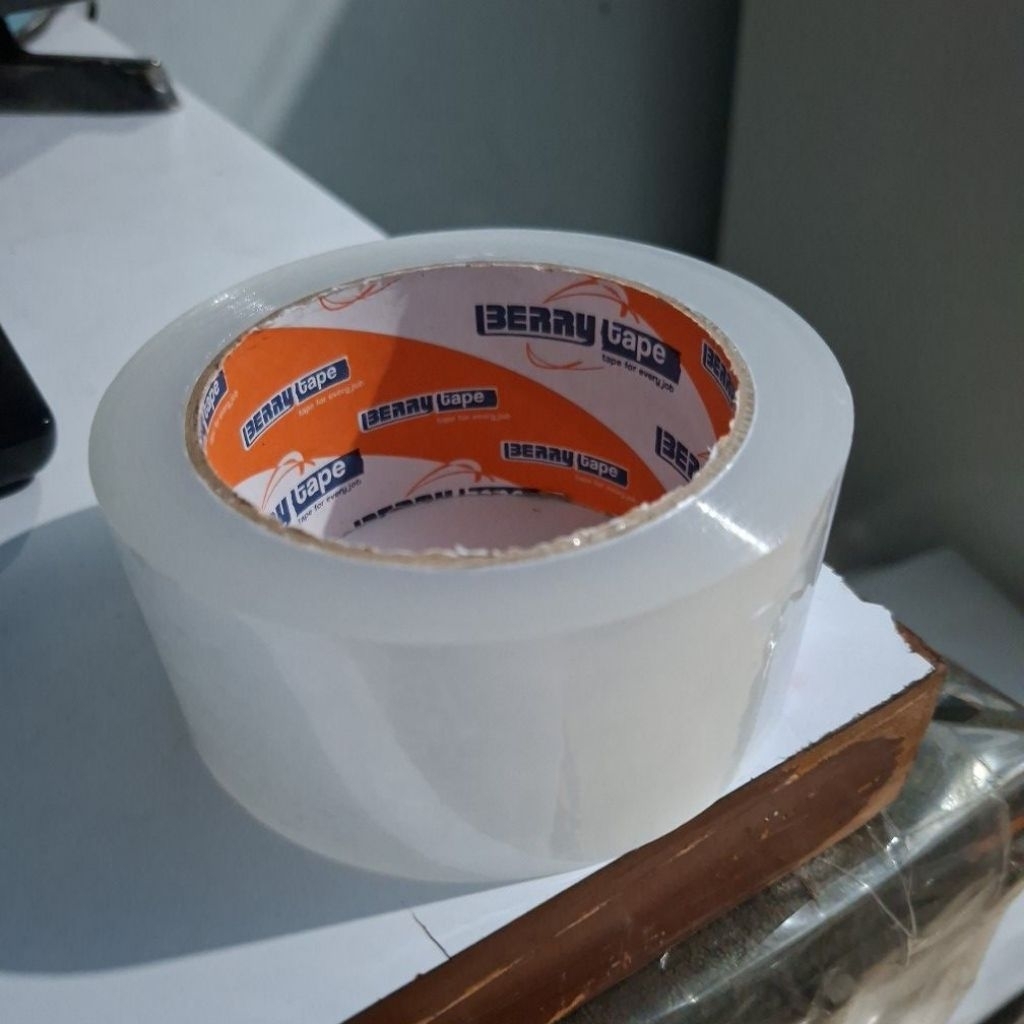 

Lakban OPP Bening 80m 90yard 48mm Berry Tape 3pcs /Isolasi Bening Besar