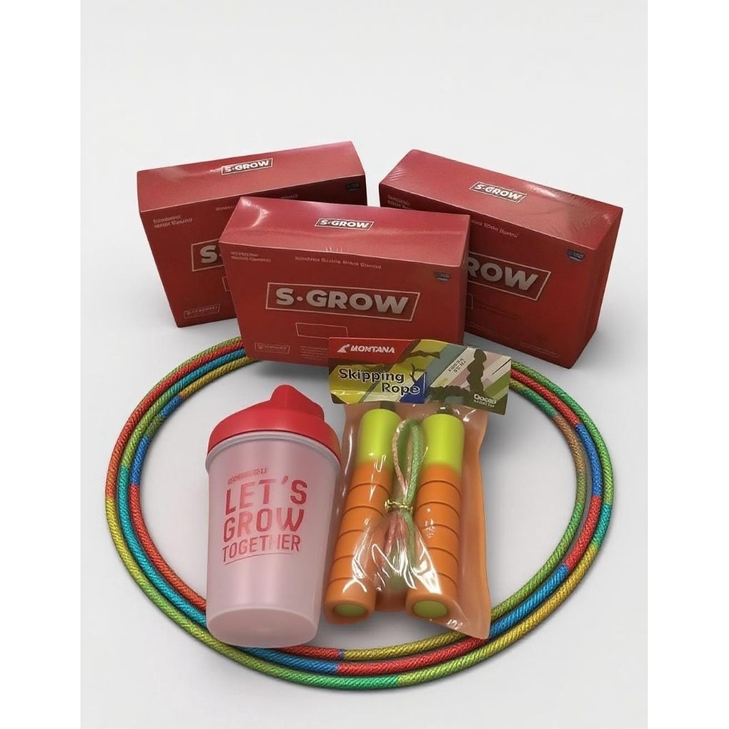 

S-GROW STRAWBERRY - Susu Peninggi Badan (Paket Hemat 3 box)