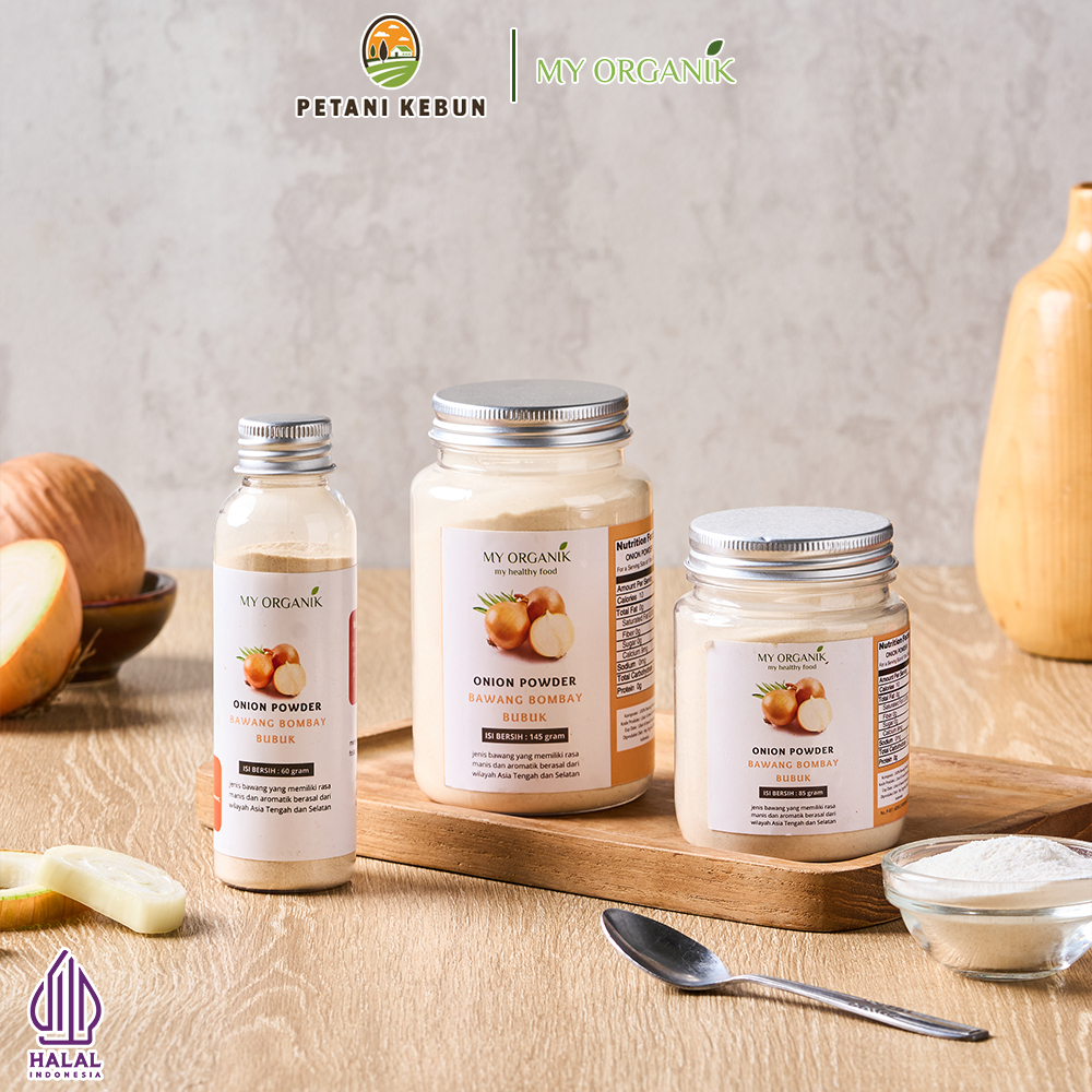 

My Organik Bumbu Dapur Onion Powder Bawang Bombay Bombai Bubuk Premium Quality Bumbu Dapur