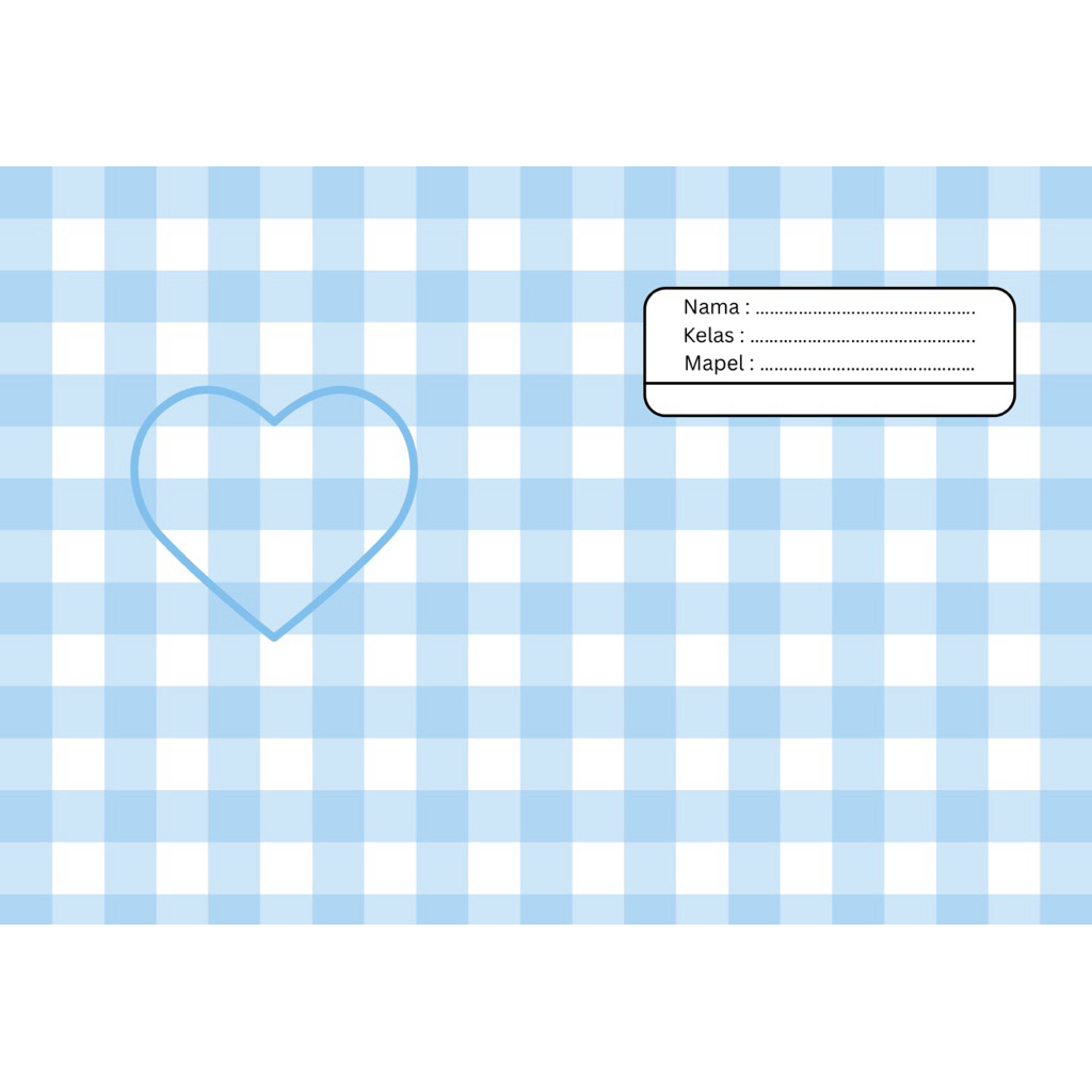 

Sampul Buku Aesthetic | Sampul Buku Biru Aesthetic | Blue Pattern-Sampul Buku Sidu Campuss