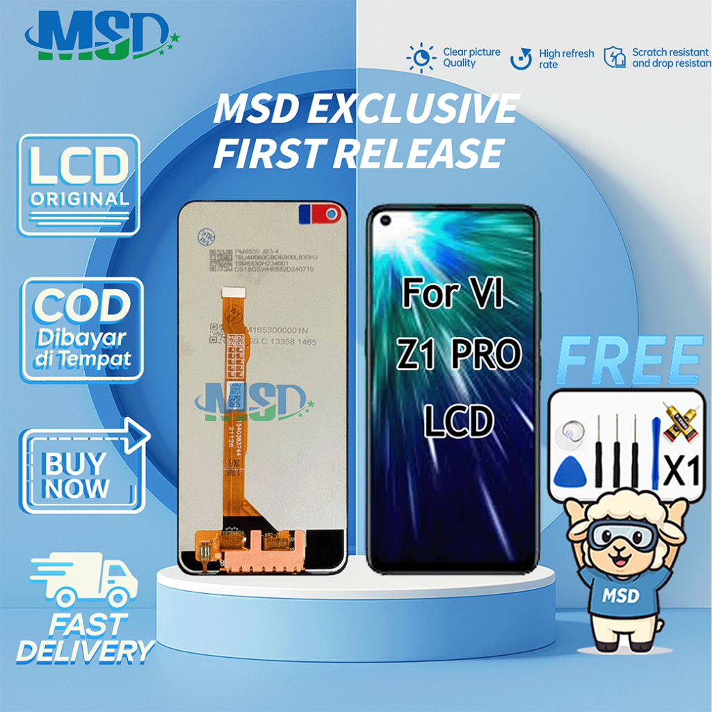 LCD For vivo Z1 PRO  UNIVERSAL FULLSET Touchscreen LCD HP OG ASUGAR/MSD
